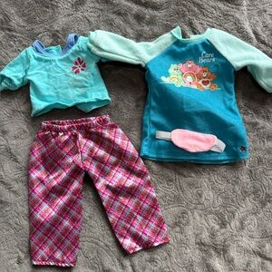 American Girl 18” Doll Sleepwear Bundle